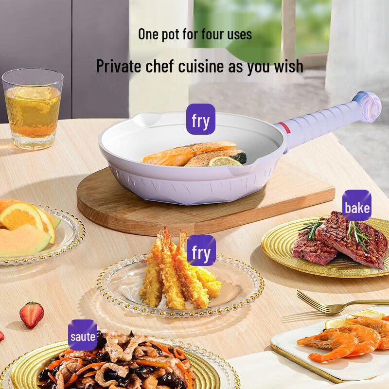 

Deborrang Ceramic Non-Stick Pot & Pan Set