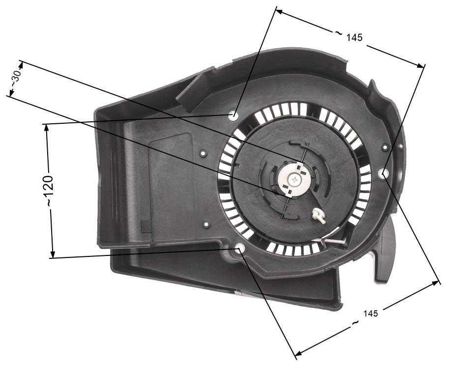 

Starter motor Stiga Ggp Sv150 Castelgarden Sv45 Za. 118550139/1 Nz567