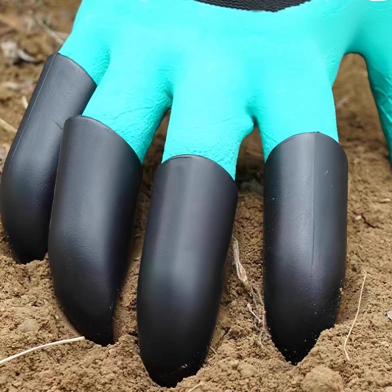 1Pair Claw Gardening Gloves for Digging and Planting, Breathable Latex Thorn-Resistant Anti-Slip Gloves for Men and Women
