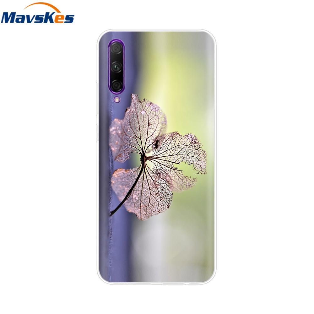 For Huawei P Smart Pro Case Cute Candy Painted Cover Soft Silicone Phone Case For Huawei P Smart Pro 2019 Cover Coque Bumper