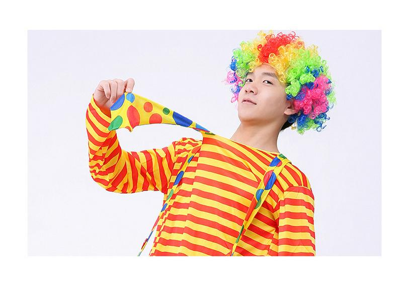 Halloween Adult Clown Costumes for Men & Women - Circus & Festival Performance Outfits