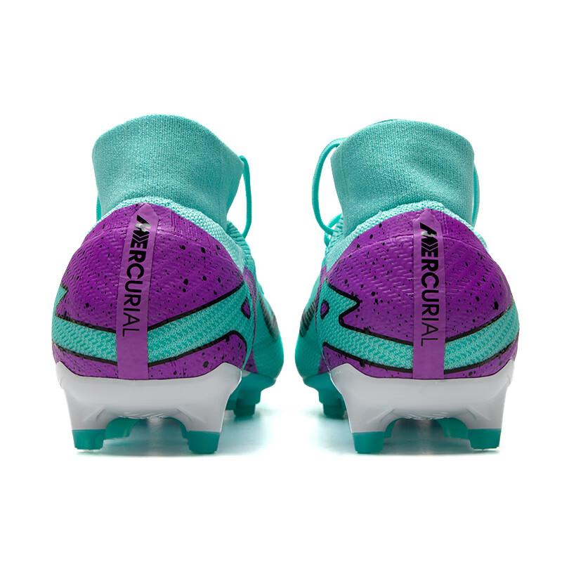 Nike Zoom Superfly 9 Pro AG Artificial Grass Soccer Cleats with Round Toe, Lace-Up, Slip-Resistant, and Durable Design Men Sneaker Blue DJ5596-300