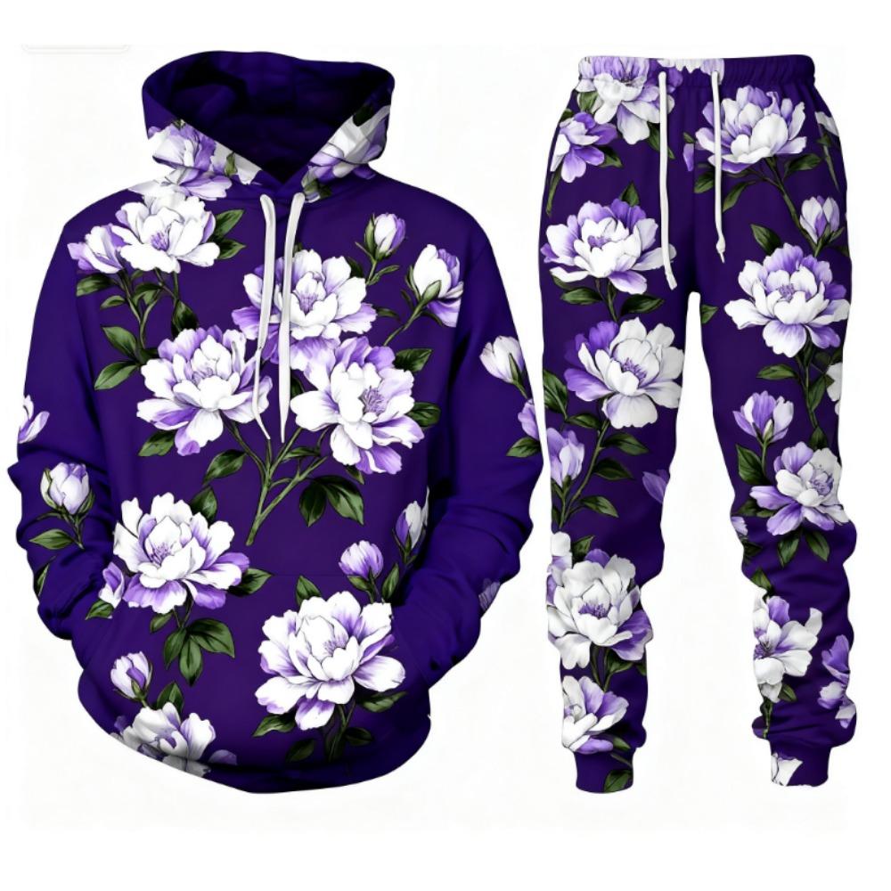 

Чоловічий спортивний костюм Зоряний Всесвіт Галактика Планети 3D-друк Повсякденна толстовка Штани Комплекти з 2 шт. Оверсайз Пуловер Чоловічий 2 ШТ. Спортивні костюми для бігу 6XL