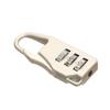 Code Baggage Lock of Gym Bags Padlock Password Locks 3 Digit Combination Lock Zipper Padlock