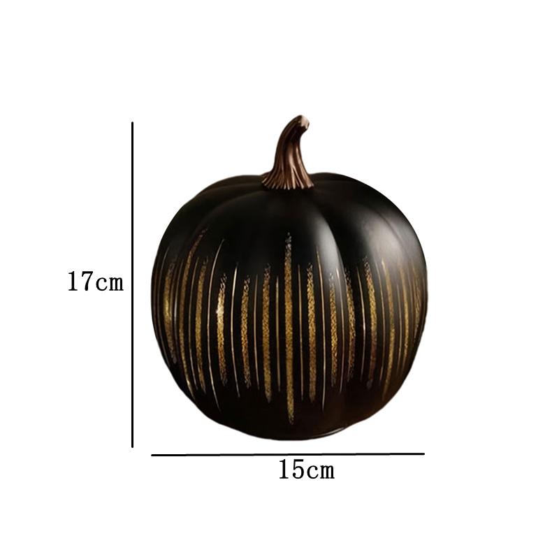 Starry Night Pumpkin with Light for Fall Halloween Thanksgiving Decorations Battery Operated Pumpkin Decoration Ornament