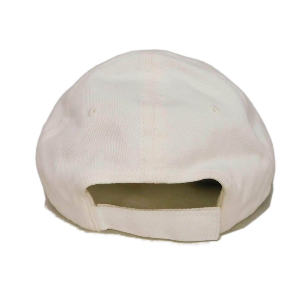 Used 11221 Logo Visor Cap 531588 410B2 9060 7919 L 23.2" Black Baseball Cap with Velcro and Cotton Fits White Men's