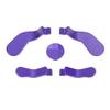 Game Controller Paddles 4 Stainless Steel Thumb Sticks and 1 Direction Pad Replacement for Elite Series 2 Dark Purple