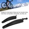1 Set   Vorderer Hinterer Kotflügel Verdickter Erweiterter Schmutzfänger für Rennrad Mountainbike