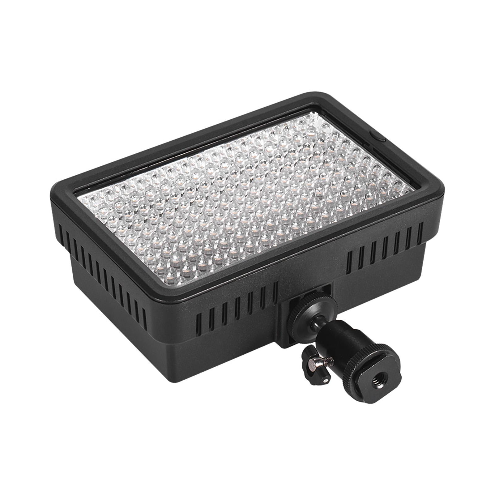 

Professional Dimmable Ultra High Power LED Video Light 5600K Photography Fill Light 160 LEDs Beads CRI 95+ with Color