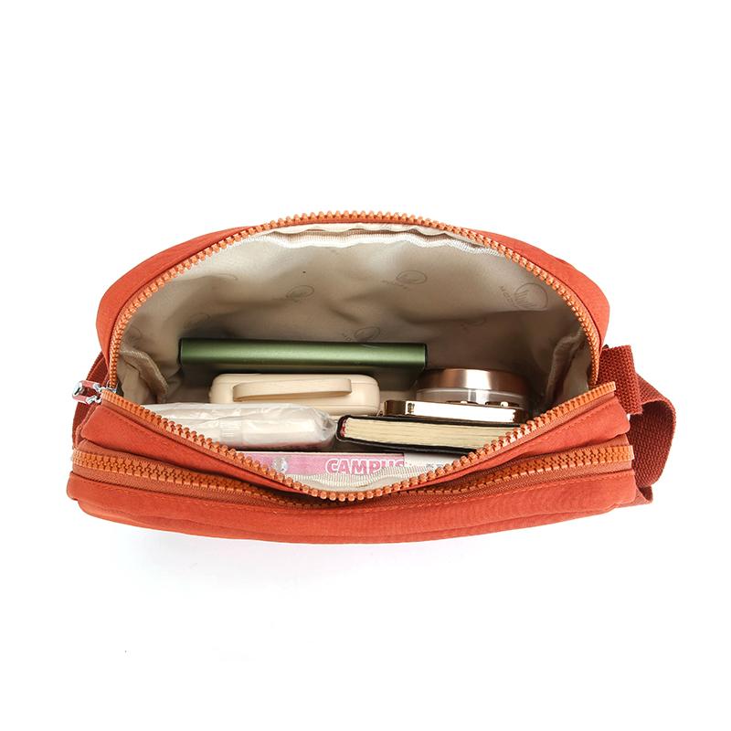 Women's Large Capacity Shoulder Bag Water-repellent Nylon Crossbody Bag Outdoor Handbag