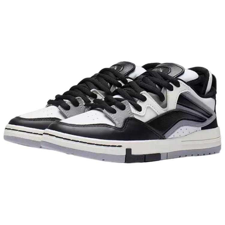 Li Ning Wave PRO Panda Textile, Synthetic Leather Slip Resistant, Abrasion Resistant, Lightweight Low top AECS063-1