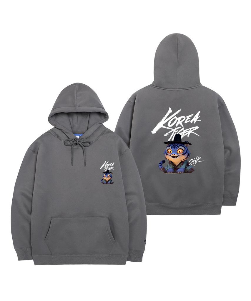 Ohpxharmonia Joseon Tiger Fleece-Lined Hoodie 6