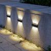 Warm Light Solar Wall Lamp Streetlights Waterproof Lamp Decoration Lights Outdoor Lighting  Garden