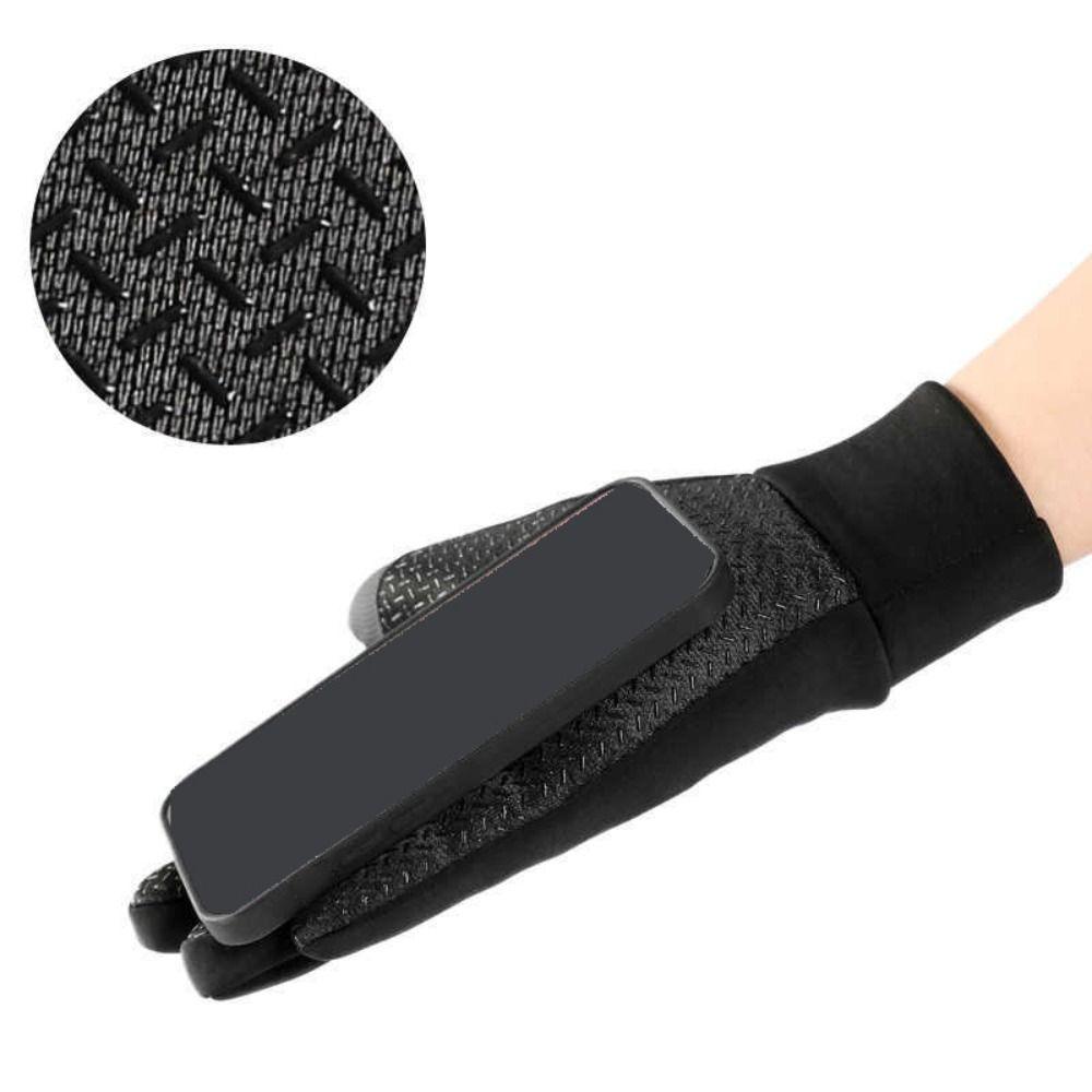 Waterproof Full Finger Gloves Anti-Slip Riding Protective Mittens Cold-proof Gloves  Outdoor