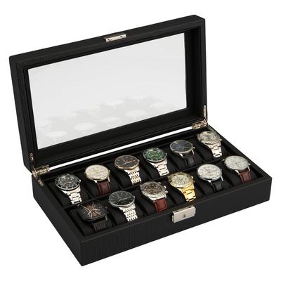 GEUM Watch Watch Luxury Watch Storage Lockable Collection Watch 90 Days GEUM020 For 12 Case, Case, Case, Storage, Box, Case, Case, Stylish, Display,
