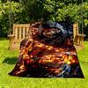 1PC Mortal Kombat Outdoor Blanket Lightweight Flannel, Soft & Warm, All-Season, Outdoor, Camping, Living Room, Office,  L1106008