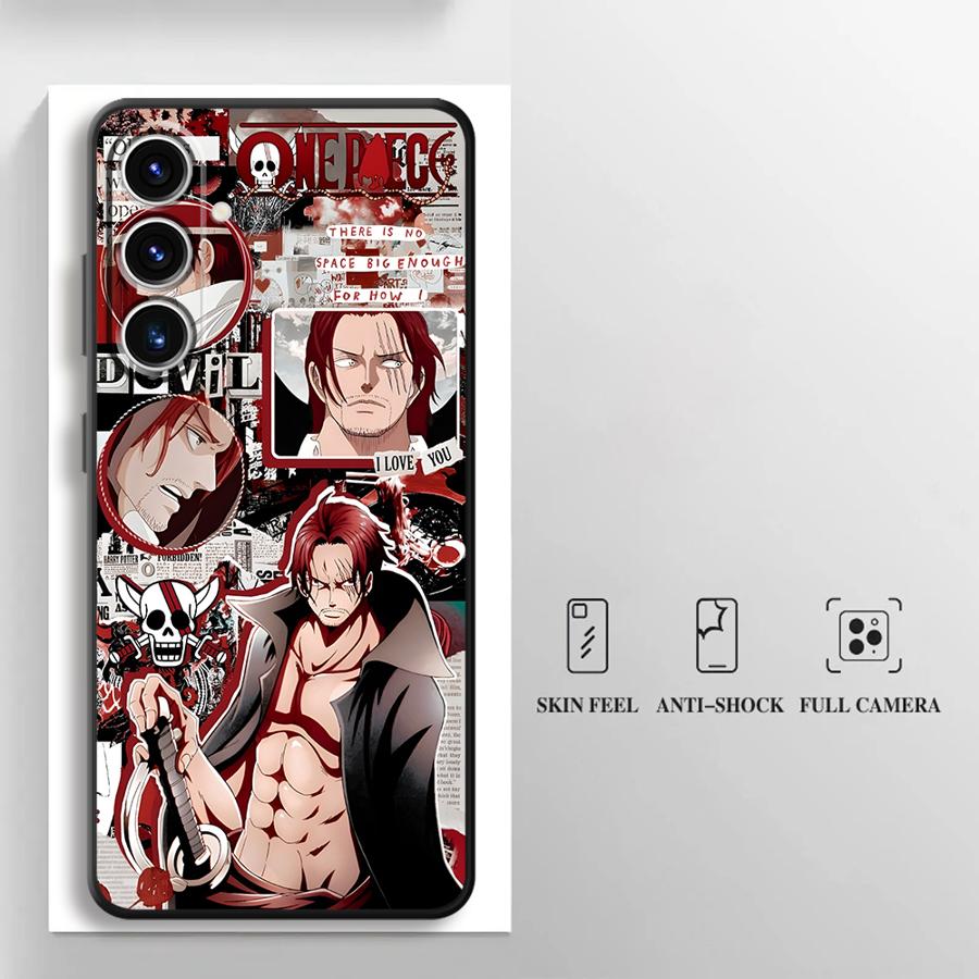 Case for Samsung Galaxy A32 A23 A53 A24 A55 A26 A72 A51 A73 A41 A22 A52 A35 A36 A25 A71 Black Soft Phone Cover One Piece Ace Art