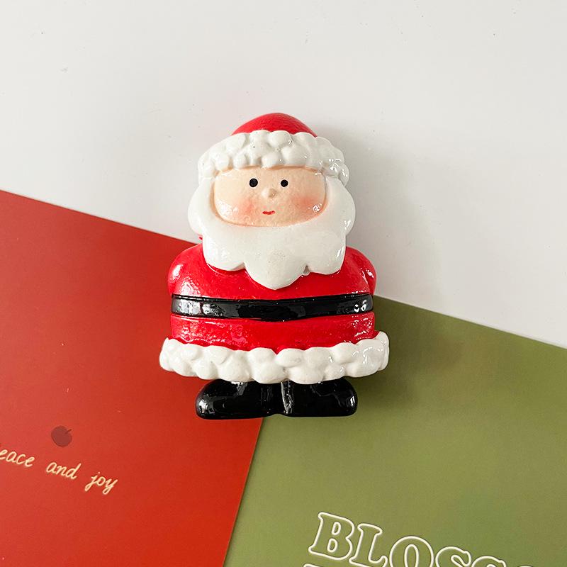 3D Nordic Santa & Reindeer Christmas Refrigerator Magnets
