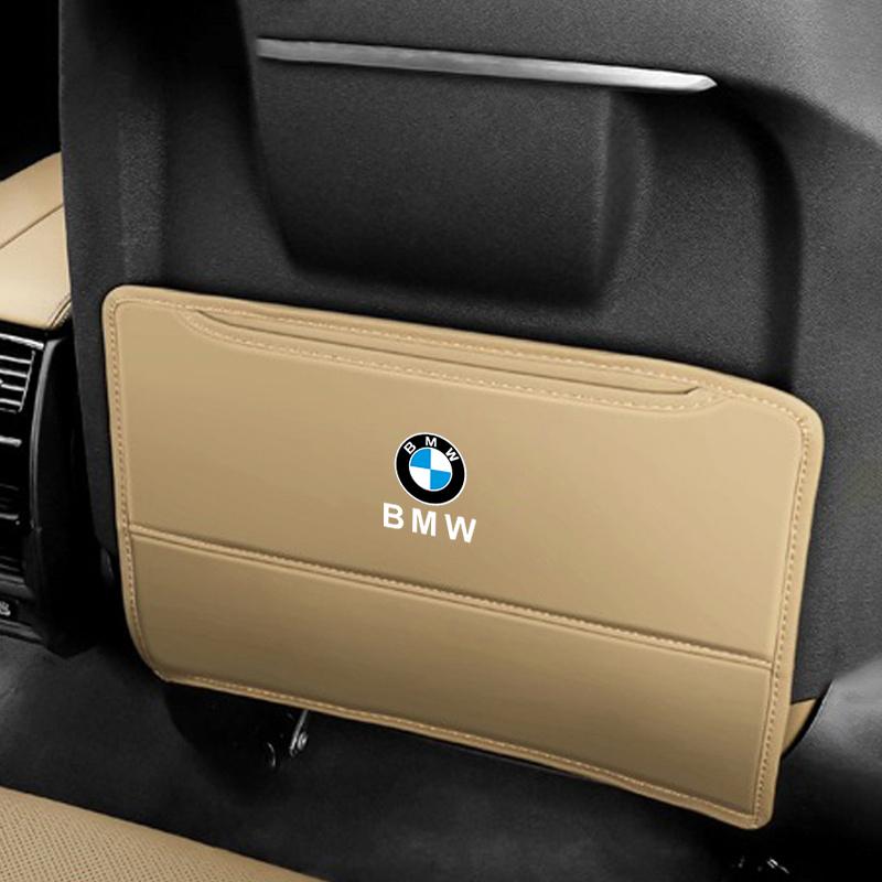 PU Leather Car Seat Anti-kick Pad Dust-Proof Protection Mat For BMW 1 2 3 4 5 7 Series X1 X3 X4 X5 X6 X7 F10 F30 E46 E60 E87 E90 gjbf54