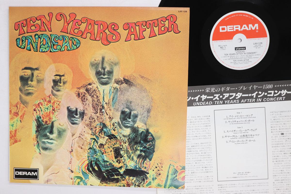 Виниловая пластинка TEN YEARS AFTER  Undead LAX128 DERAM 1979 Япония Рок Б/у
