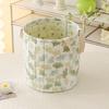 Mit Griff Aufbewahrungsbox Faltbar Floral Make-up Toilettenartikel Organizer Kleinkramkorb Haus Zimmer