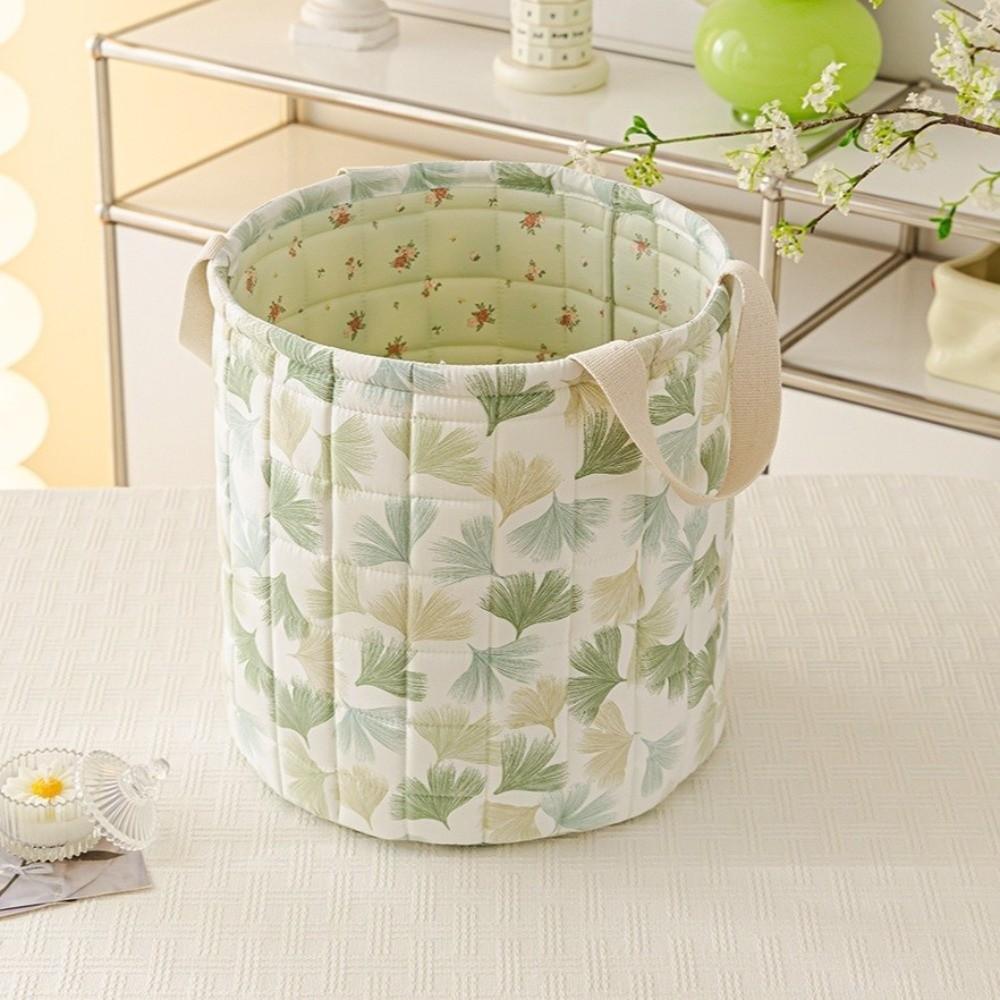 Mit Griff Aufbewahrungsbox Faltbar Floral Make-up Toilettenartikel Organizer Kleinkramkorb Haus Zimmer
