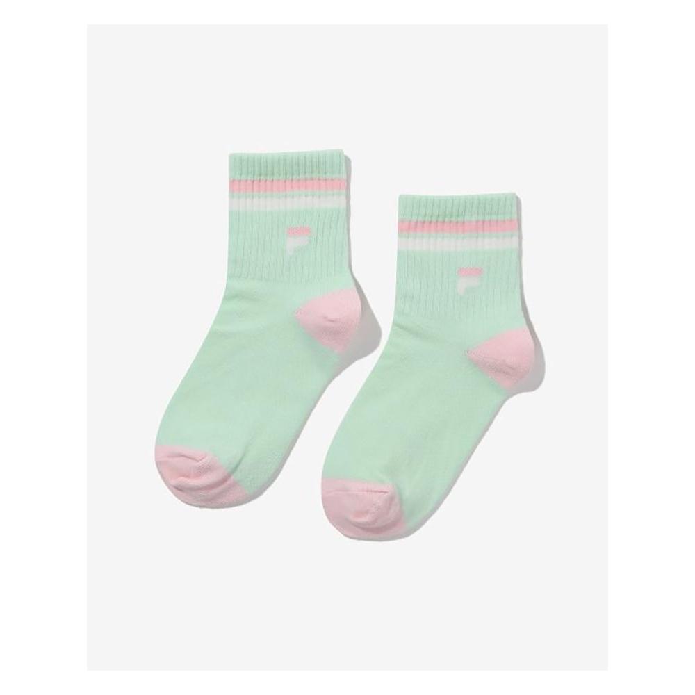 [Fila Kids] F Logo Long Neck Socks  Fk3scF5350x Epk  q0zFk3scF5350xEpk