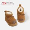 2025 Winter Toddler Non-Slip Snow Boots for Boys and Girls, Warm Soft Sole Velvet Cotton Shoes