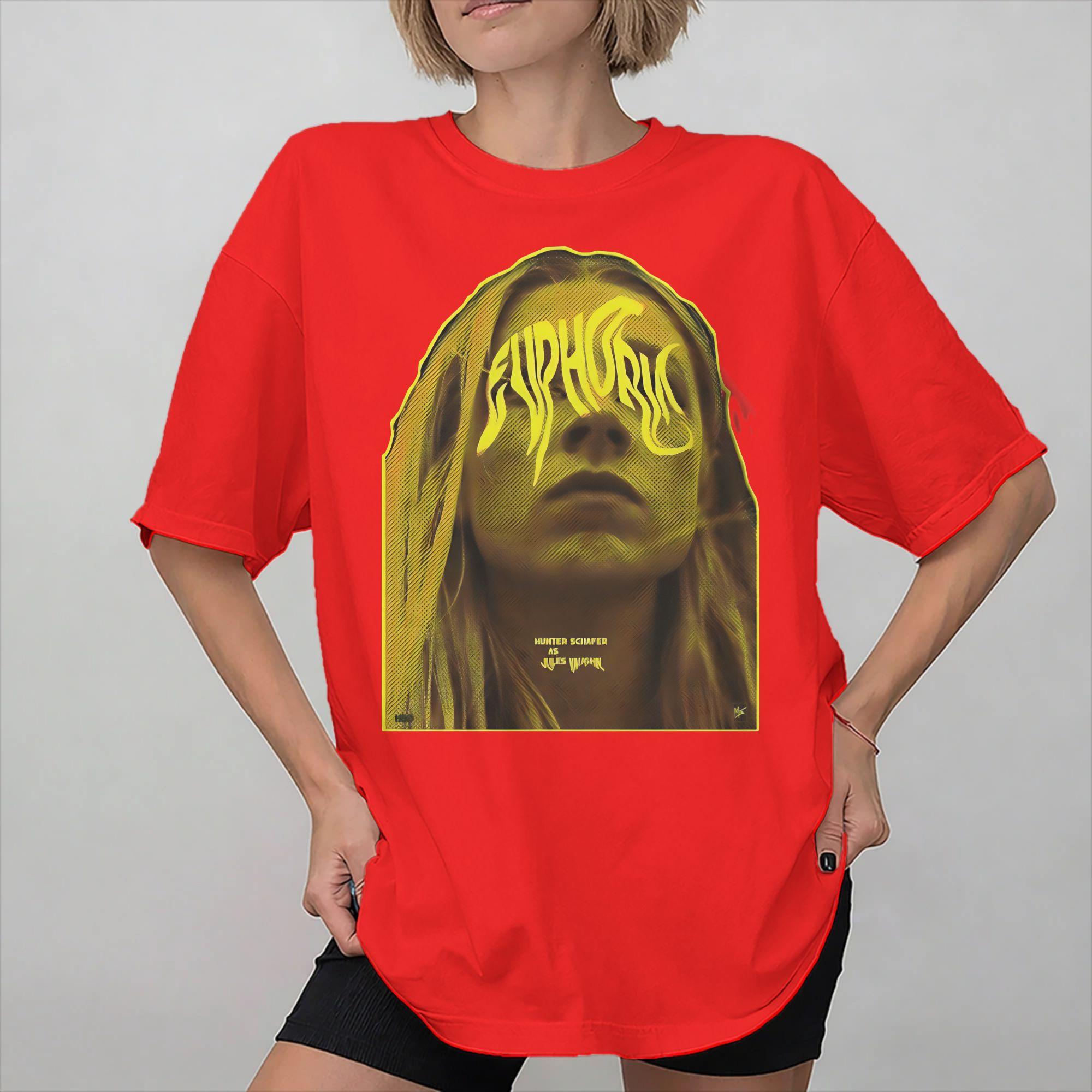 Jules Vaughn Hunter Schafer Accessories Unisex T Shirt Pure Cotton Tee Printed  Tshirt Clothing S