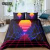 Home Living Luxury 3D Print Sun Bedding Set Mountain Duvet Cover Pillowcase Queen and King EU/US/AU Size Polyester Bedding