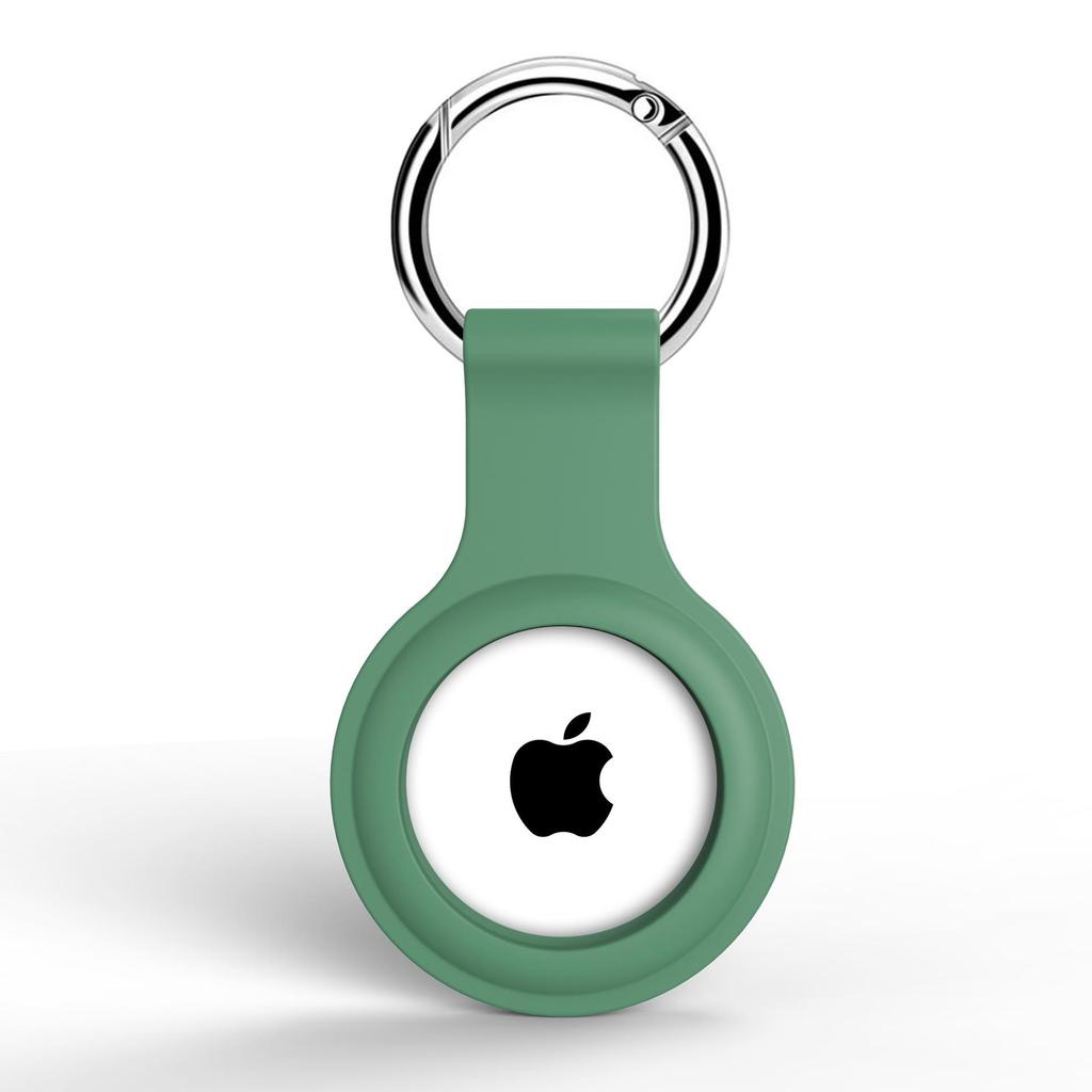 Abdeckung für Apple Airtags Hülle, flüssiges Silikon, Schutzhülle, Tracker-Zubehör, kratzfeste Hülle, Schlüsselanhänger, Air-Tag-Hülle