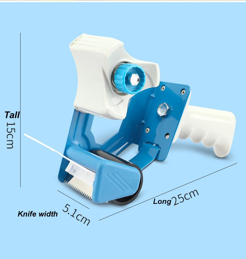 Tape Sealing Packer Tape Dispenser Capable 5cm Width School Office Sealing Tape Holder Convenient Tape Dispenser Whole