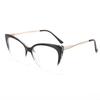 TR90 Anti Blue Light Cat Eye Glasses Women Luxury Designer Retro Eyeglasses for Ladies Optical Frame Fashion