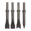 4Pcs Air Hammers Chisels Set Pneumatic Electric Lightweight Compact Heavy Duty Removal