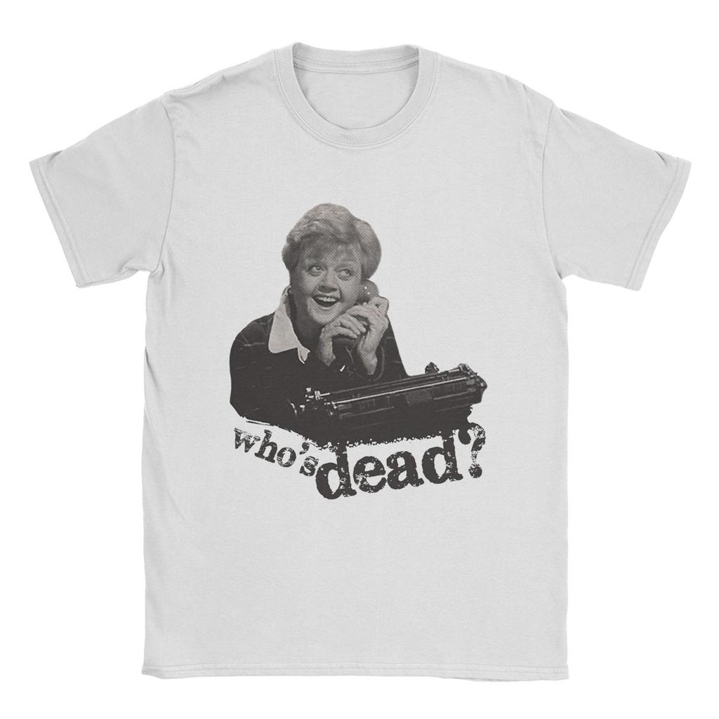 Men Murder She Wrote Fletcher T Shirt Pure Cotton Clothes Funny Short Sleeve Crewneck Tees Graphic T-Shirts