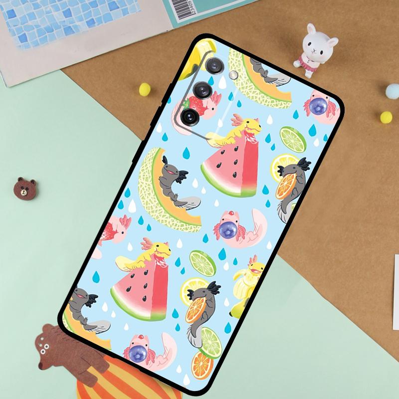 Cute Summer Fruit Watermelon Soft Case For Samsung Galaxy S24 Ultra S9 S10 S20 S22 S21 Plus S23 FE S25 Ultra Funda Cover
