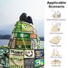 Soccer Style Personalized Text Blanket Gift Customizable Blanket Comfortable Suitable for Sofa Bed Home Decor Picnics Four Seasons Multipurpose
