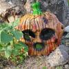 Realistic Halloween Cosplay Mask 3D Half Face Mask Halloween Pumpkin Mask  Costume Party Supplies
