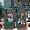 Mountain Tree Sunset Phone Case For iPhone 7 8 Plus SE2 For Iphone X XR Xs Max 16 11 12 13 14 15 Mini Pro Max Shockproof Cover