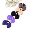 High-End Bow Claw Clip: Women's Solid Color Shark Clip, Large Size Hair Accessory