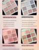 GoGoTales Secret Garden Eyeshadow Palette - Summer Milk Tea Earth Tone Matte & Shimmer