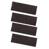 4 ks blok dřeva ebenového dřeva dřevěná deska rukojeti pro nástroje   Nářadí 12x4x2,5cm