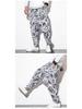 2023 Spring Men's Chinese-Style Cotton Linen Harem Pants - Printed Hip Hop Trousers