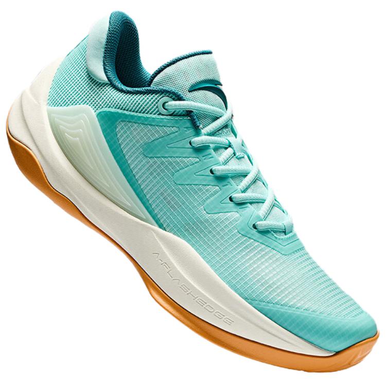 Anta Jianshan 2.5 Comfortable Trendy Shock Absorbing Wear Resistant Breathable Low Top Basketball Shoes Men Sneaker Ice-Blue 112521604-2