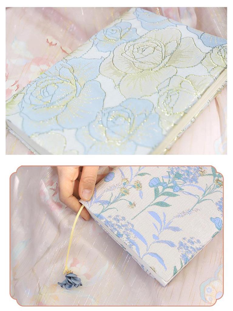Dandelion Brocade Handmade A5 Notebook Cover