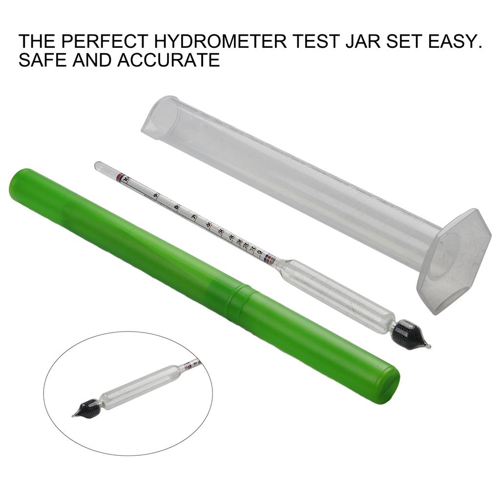 Accurate Alcohol Meter Distilling Tool 0-100% Meter Alcohol Hydrometer