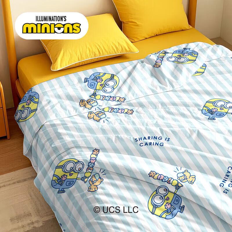 

Minions BOB+TIM Double-Sided All-Season Quilt
