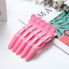 5Pcs Alligator Hair Clip Plastic Nonslip Durable Hairpin Black Pink Styling Accessories for Women Men Hairdressing