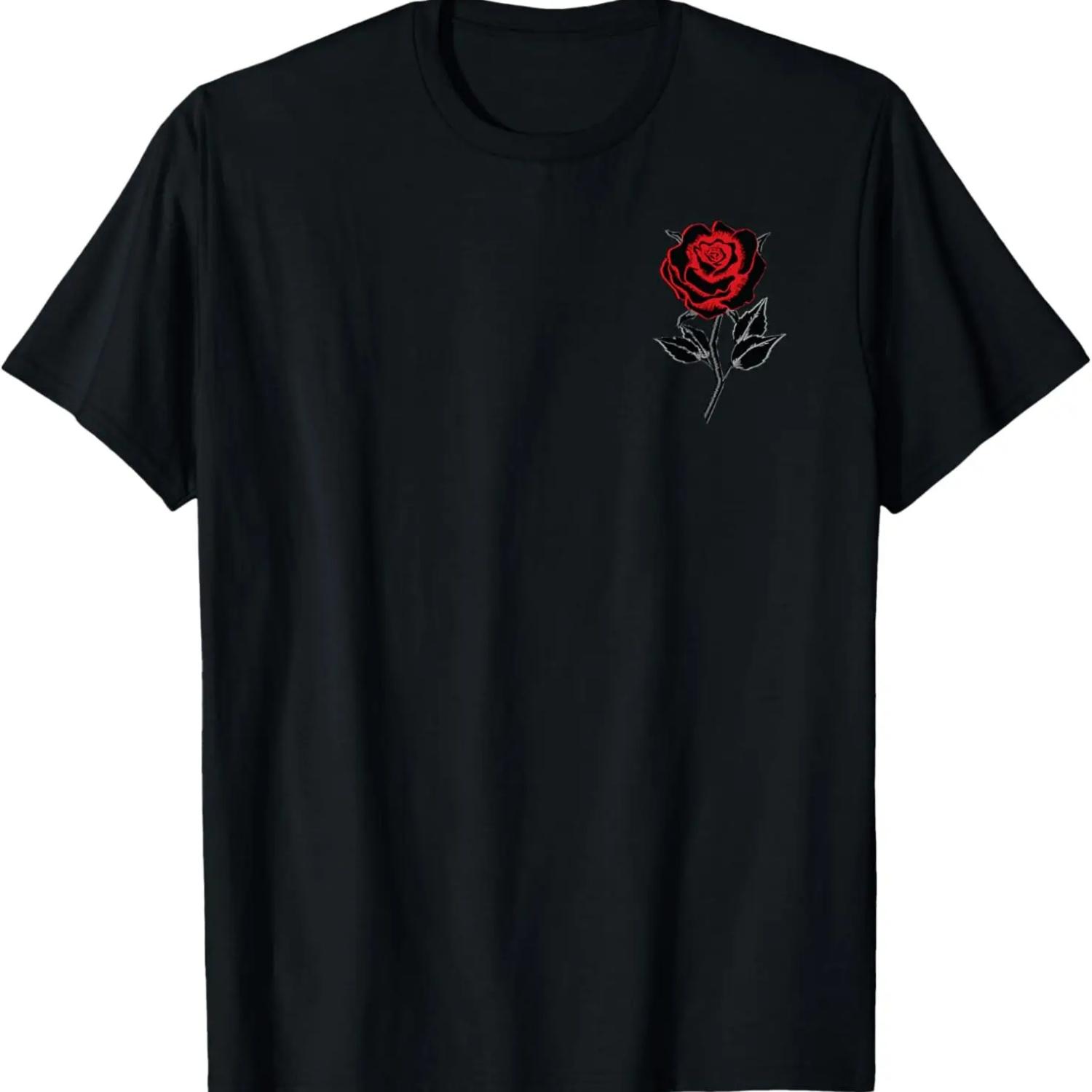 

Red Roses Flower Gardening Men Women Boys Girls Cute Family T-Shirt S чёрный