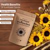 Farm Sourced Sunflower Seeds 200gm, Raw Edible Seeds, 100% Natural, Rich In High Protein, Fibre and Antioxidants